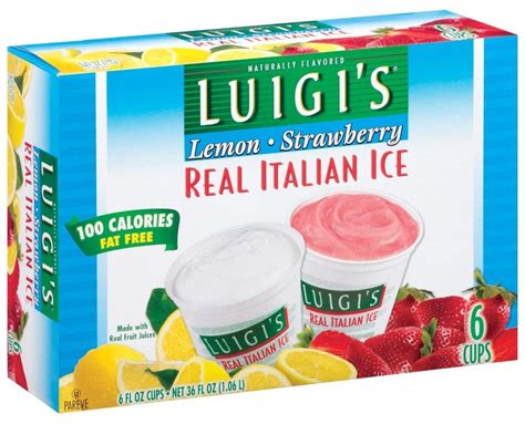 Is Luigi's Real Italian Ice dairy free